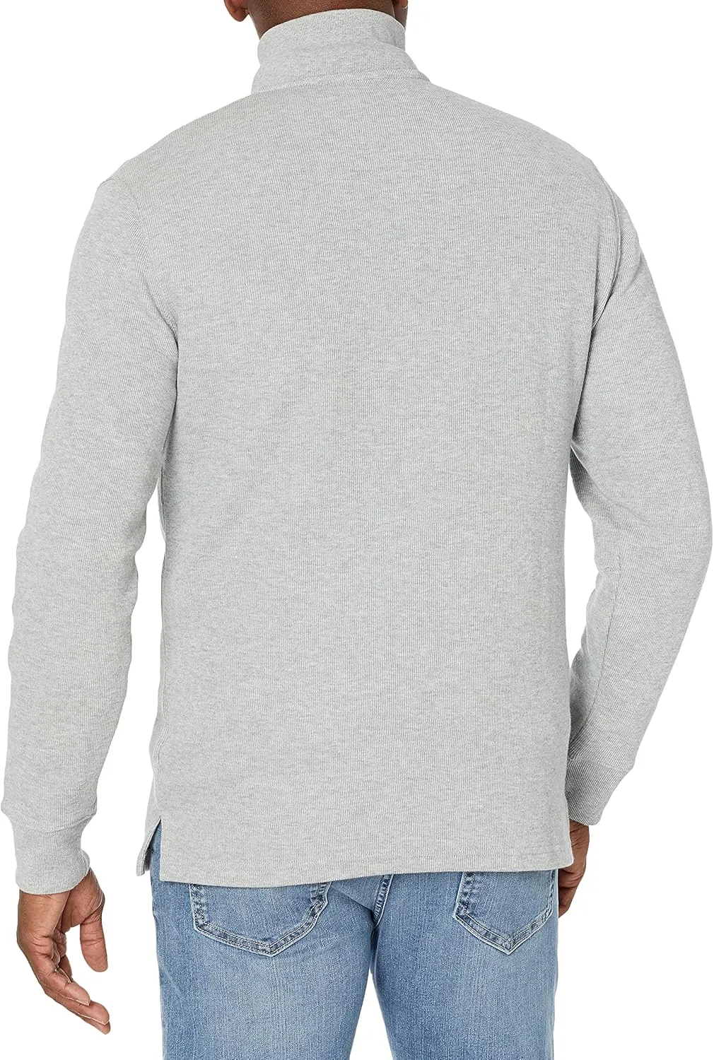 Amazon Essentials Men's Quarter-Zip French Rib Sweater, Casual Wear