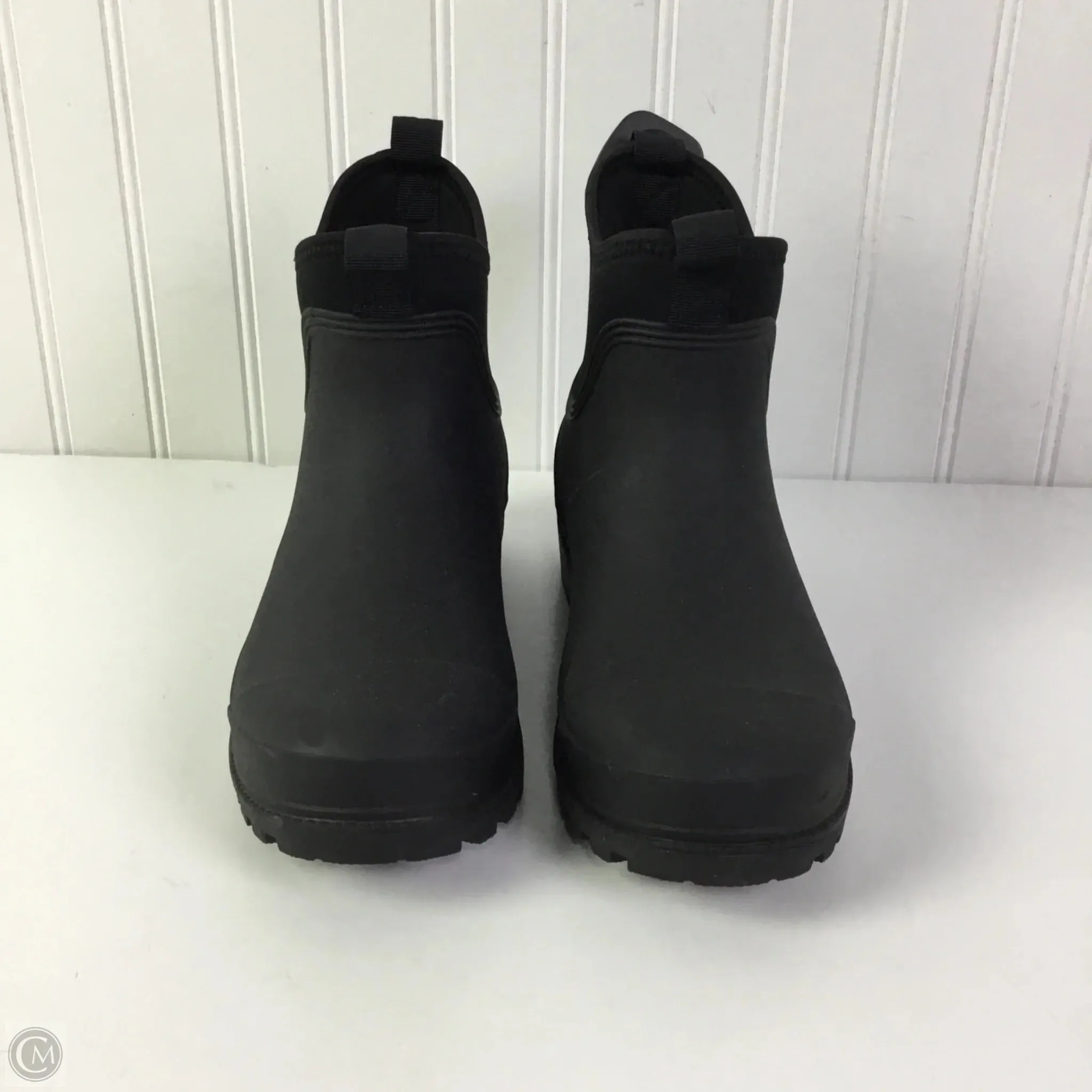 Boots Rain By Time And Tru In Black, Size: 7