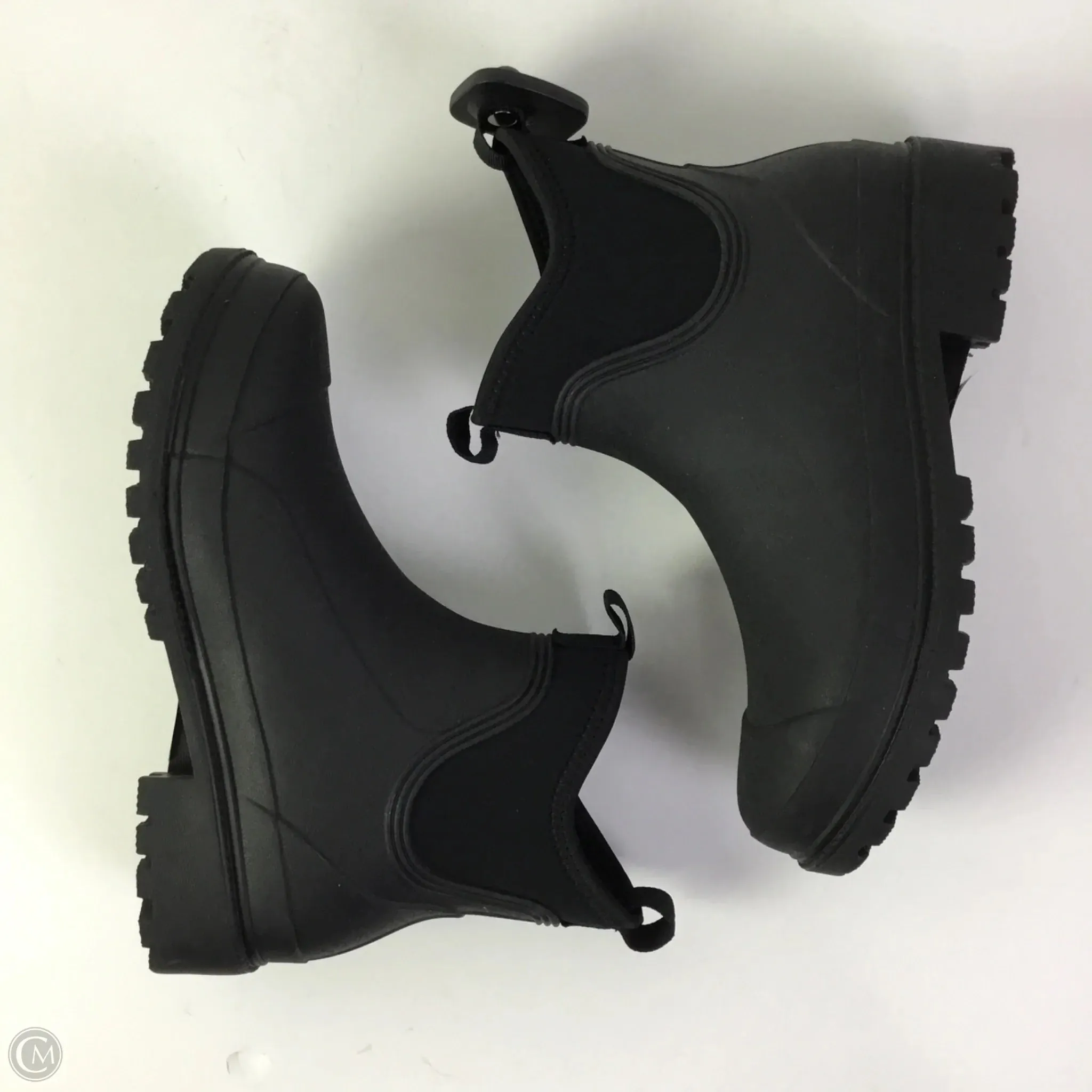 Boots Rain By Time And Tru In Black, Size: 7
