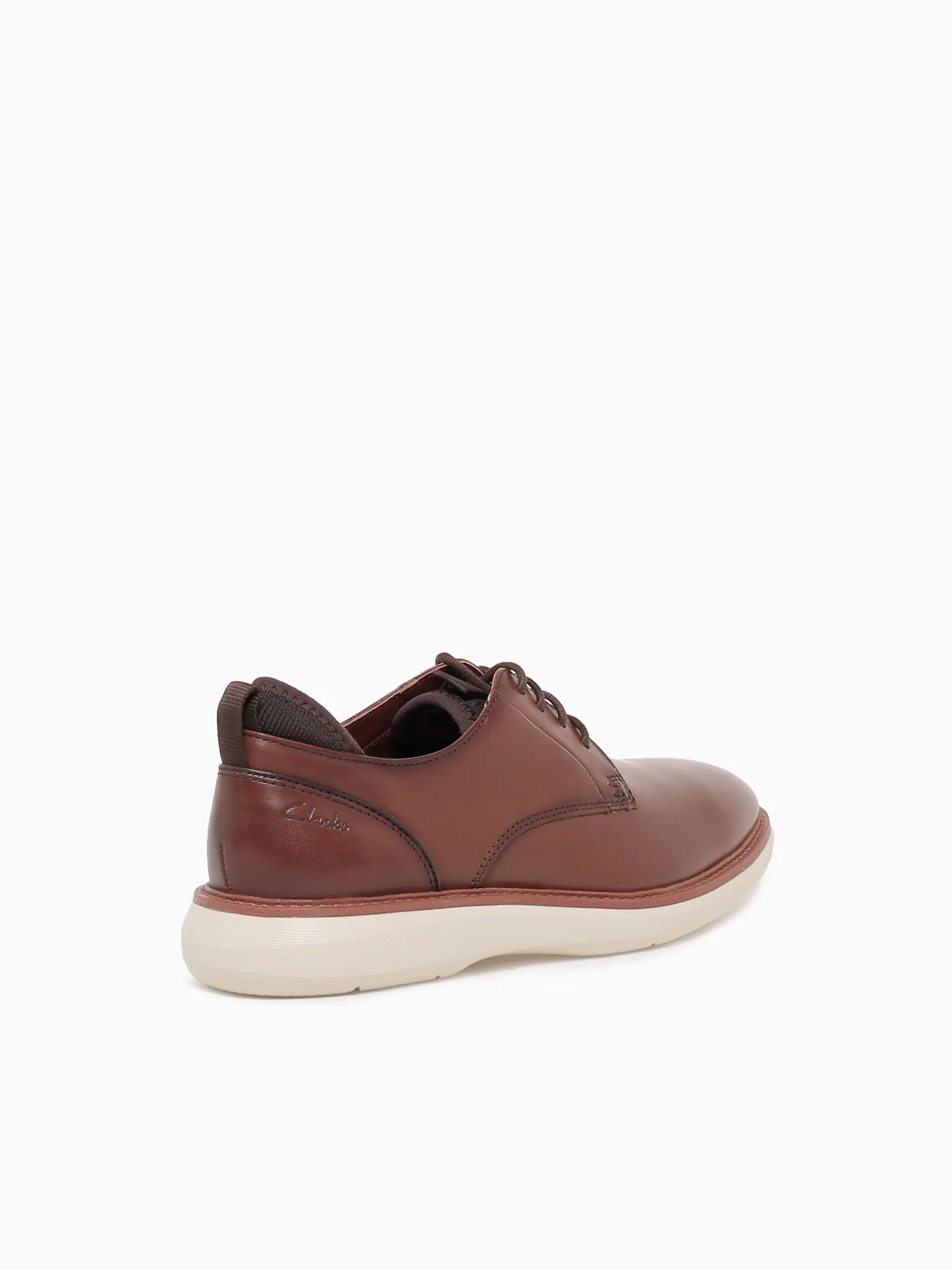 Brantin Plain Dk Tan Leather