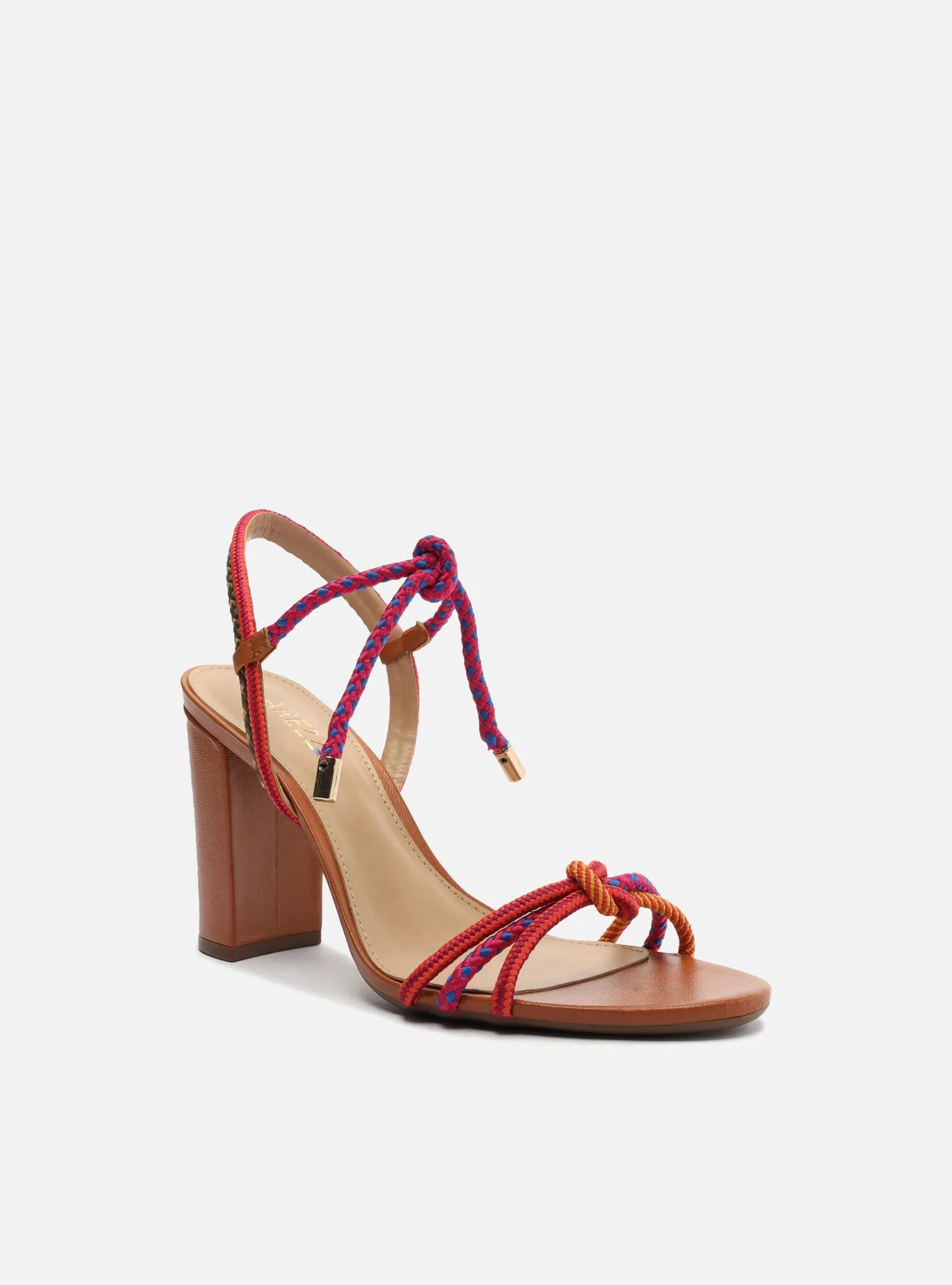 Camila High Block Sandal