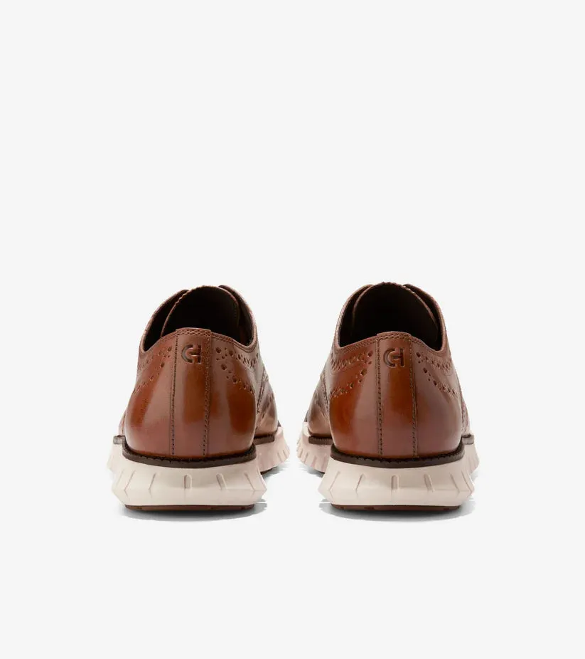 Cole Haan ZERØGRAND Remastered Wingtip Oxfords - Tan