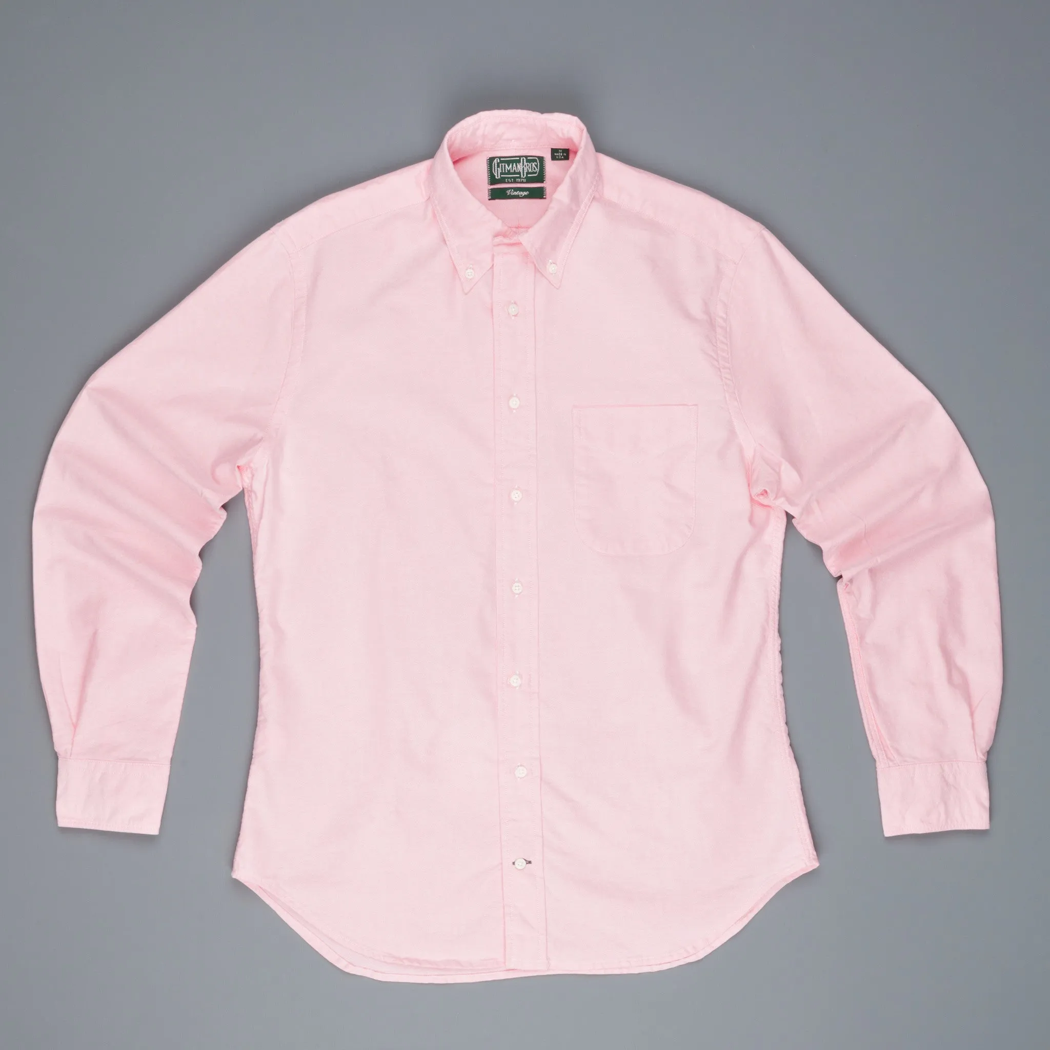 Gitman Vintage Button-Down Shirt Oxford Muted Pink