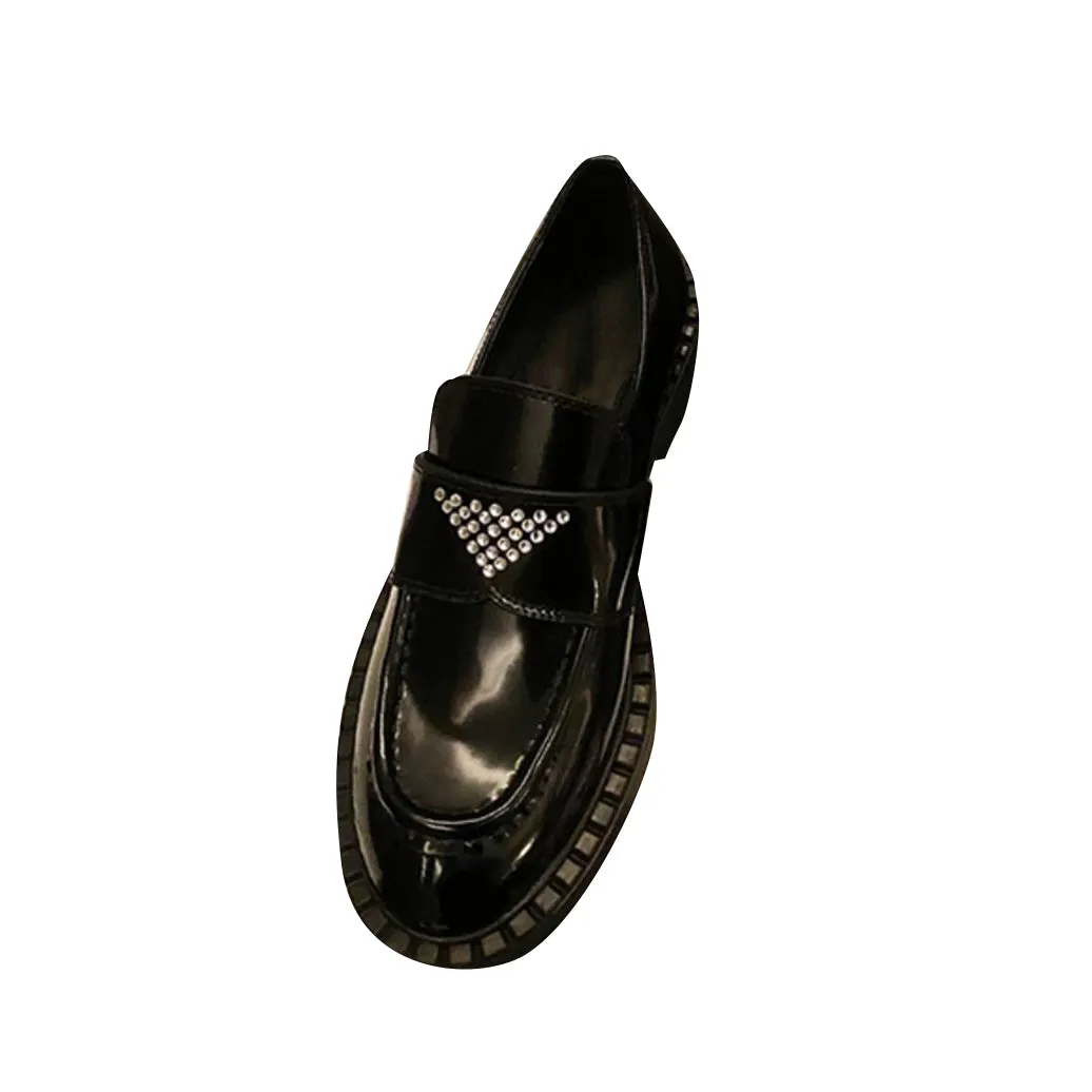 HALOI Diamante Triangle Oxfords