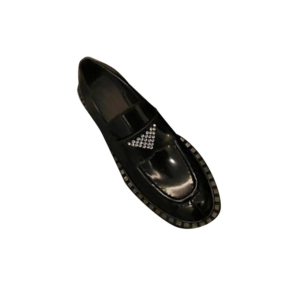 HALOI Diamante Triangle Oxfords