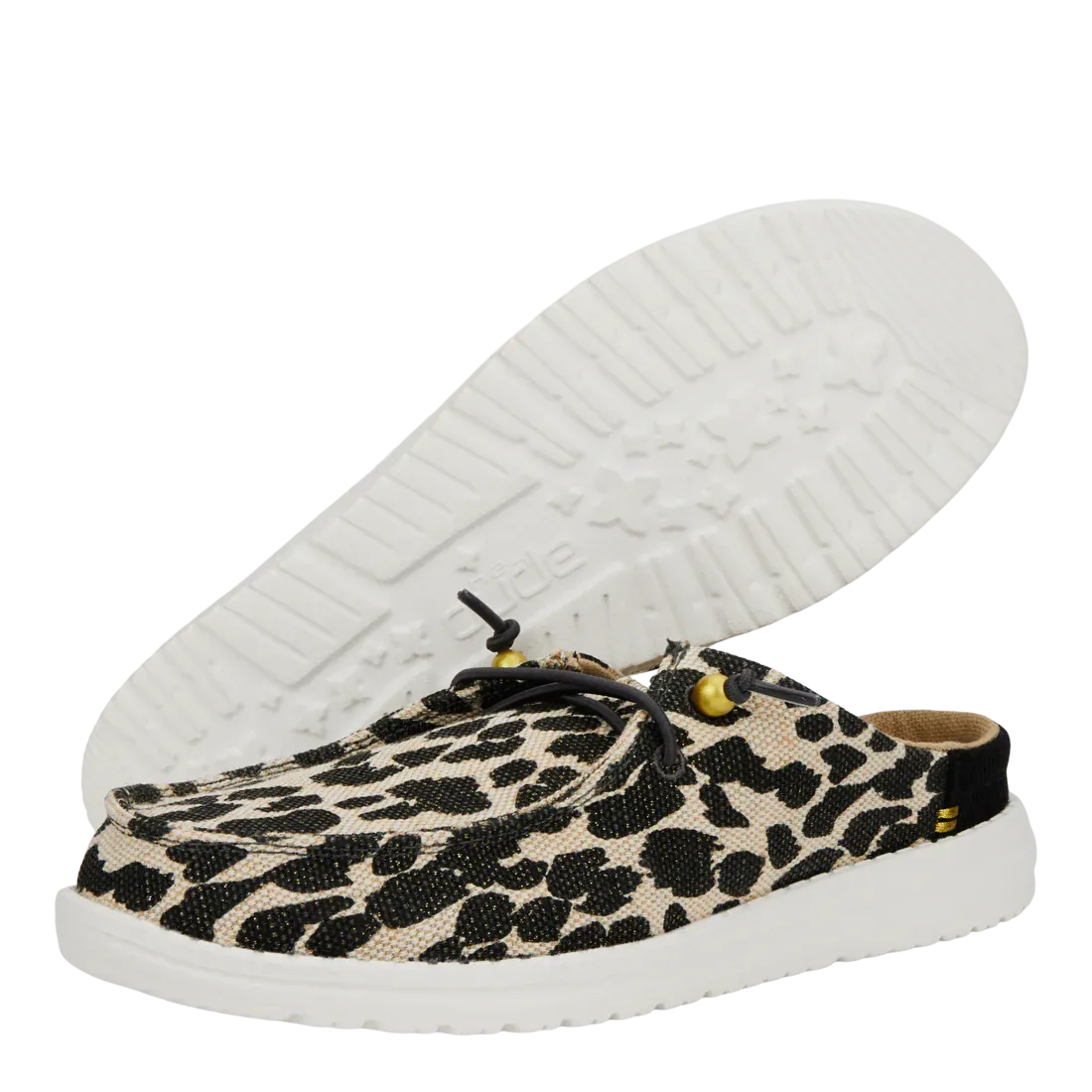 Hey Dude Womens Wendy Slip On Classic Leopard