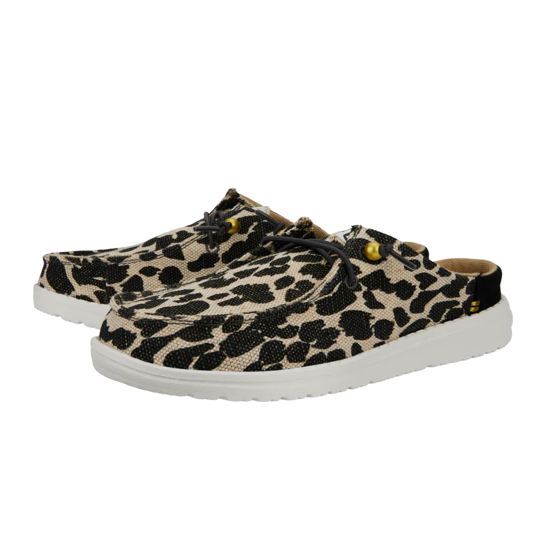 Hey Dude Womens Wendy Slip On Classic Leopard