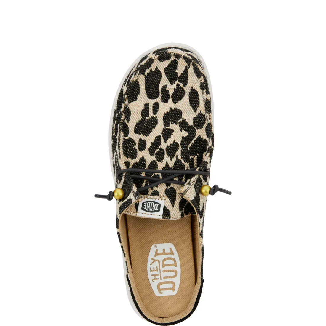 Hey Dude Womens Wendy Slip On Classic Leopard