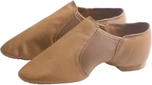 Leather Jazz Shoes Soft Dancing Sneakers Gymnastics Dance Shoes Unisex Slip On Jazz Dance Sneakers for Jazz(Size 40(24-24.5cm))