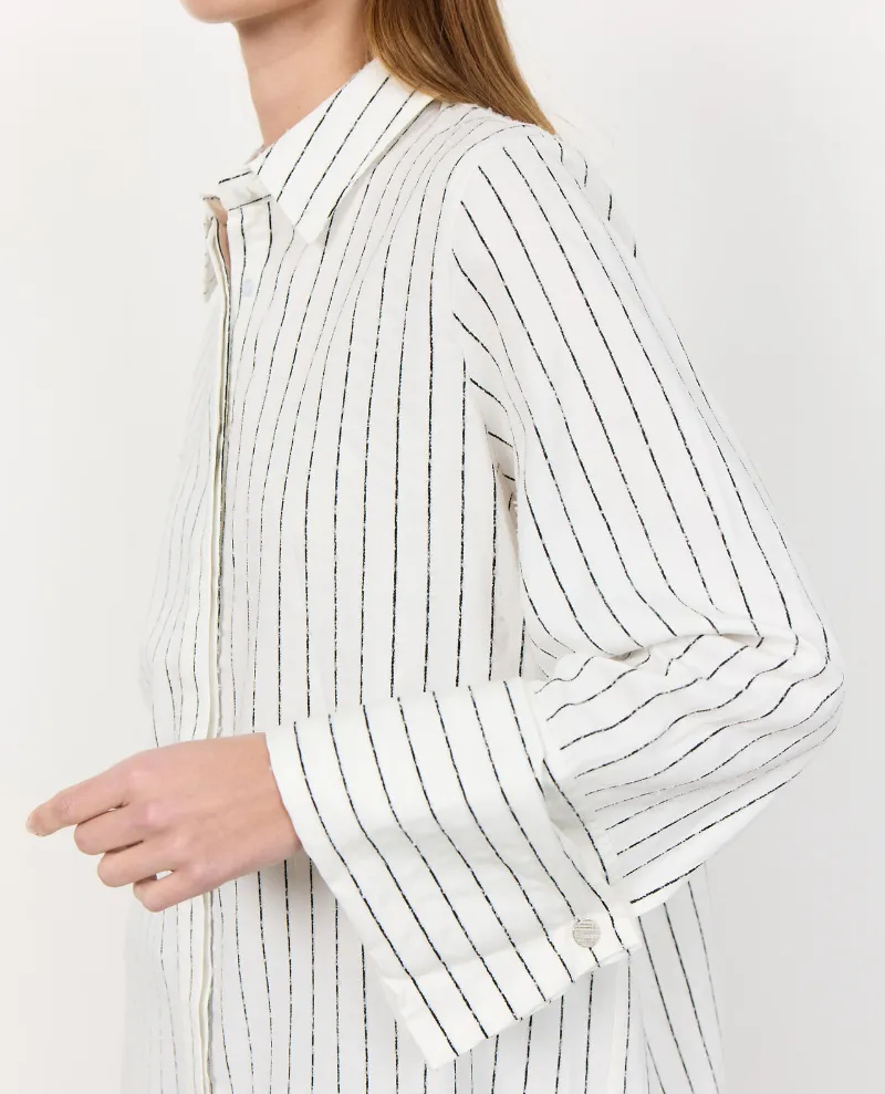Levete Room Kerry Star White Stripe Shirt