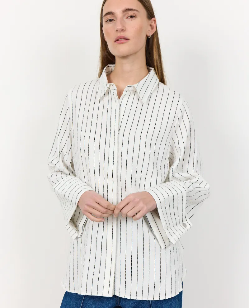 Levete Room Kerry Star White Stripe Shirt