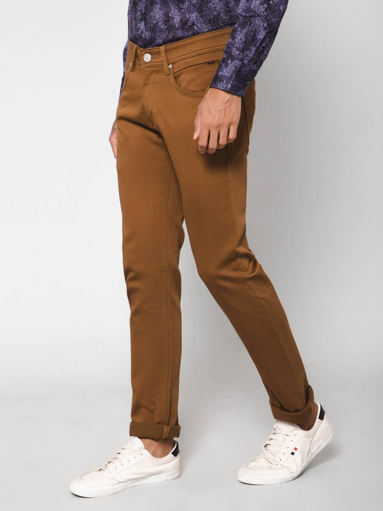 Men Brown Trouser
