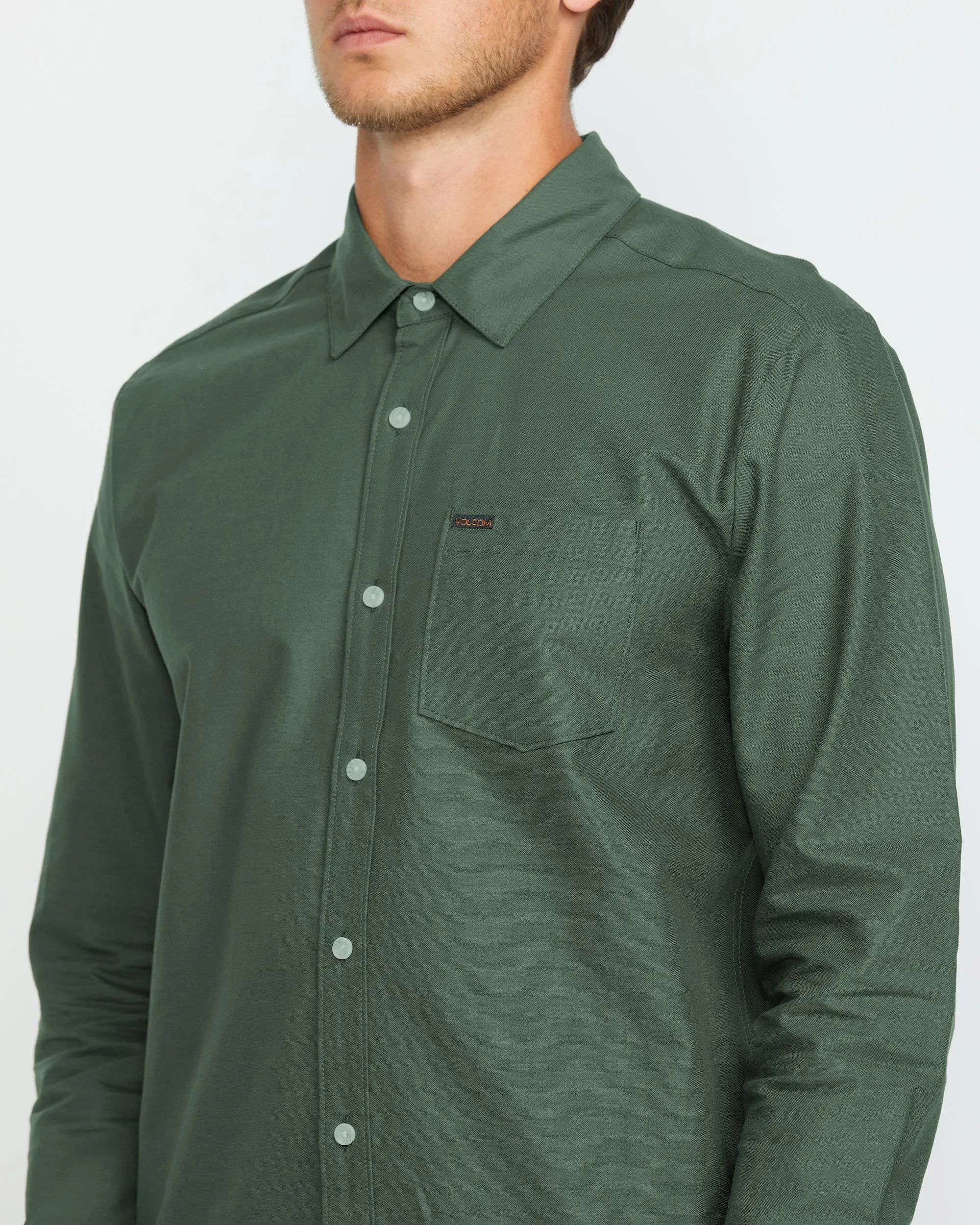 Mens Veeco Oxford Long Sleeve Shirt