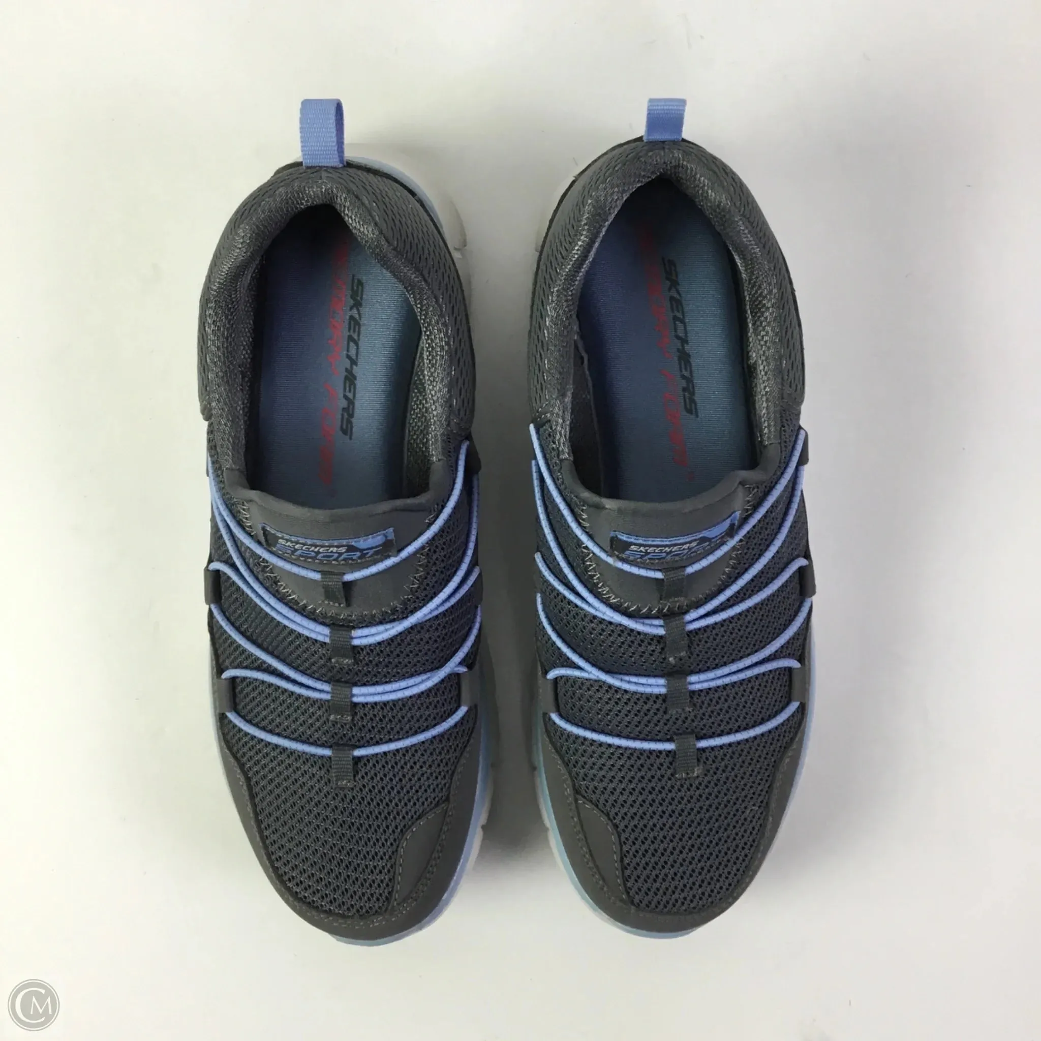 Shoes Athletic By Skechers In Grey, Size: 7