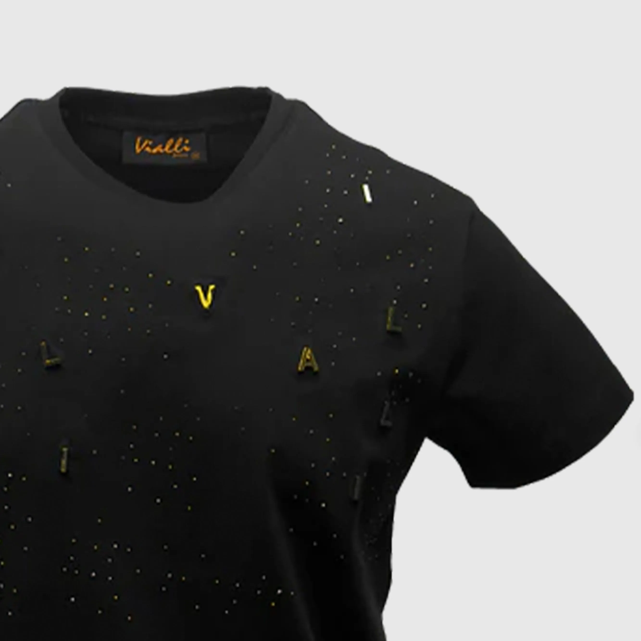 Vialli Impulse Black  T-Shirt