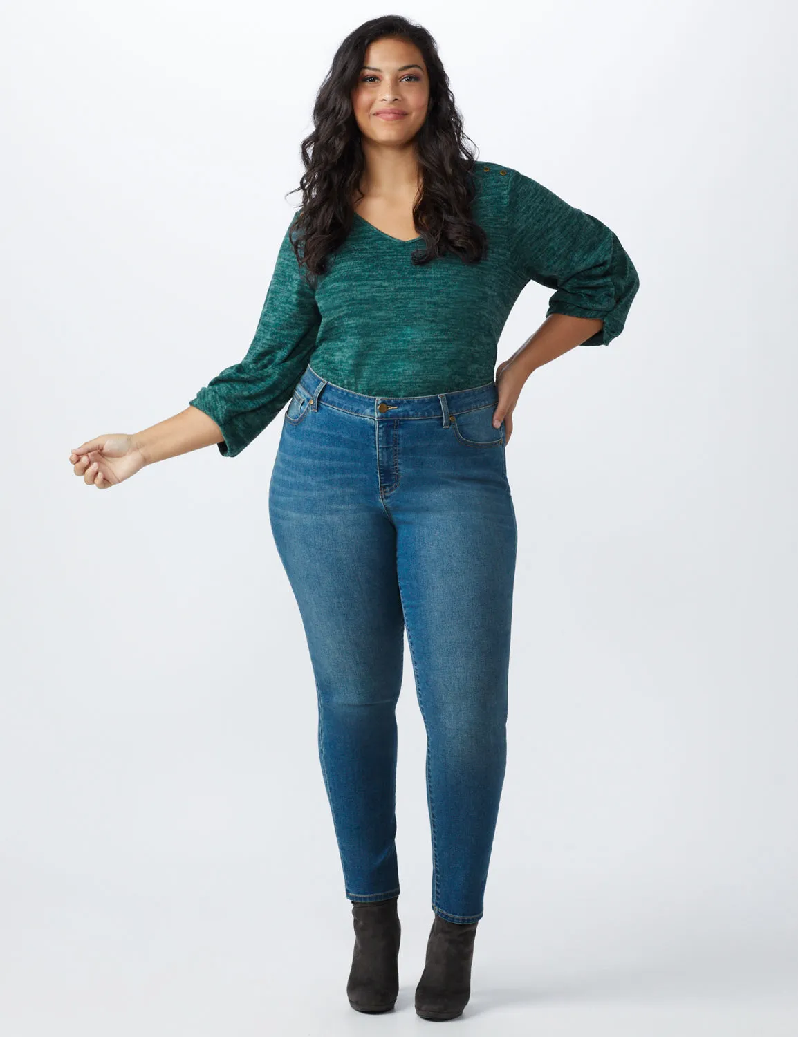 Westport Signature Skinny Denim Jeans - Plus